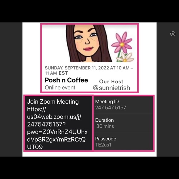 It was Success ! Posh n Coffee Sept 11 10AM EST 10-11:30AM - Picture 6 of 16